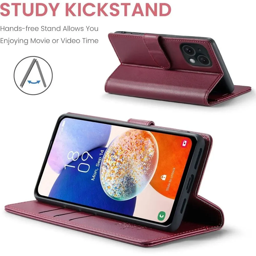 FLIPALM iPhone 15 Plus Wallet Case - 6.7